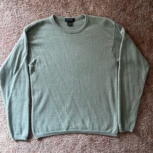 J. Crew 100% Cashmere Sweater in Mint Green